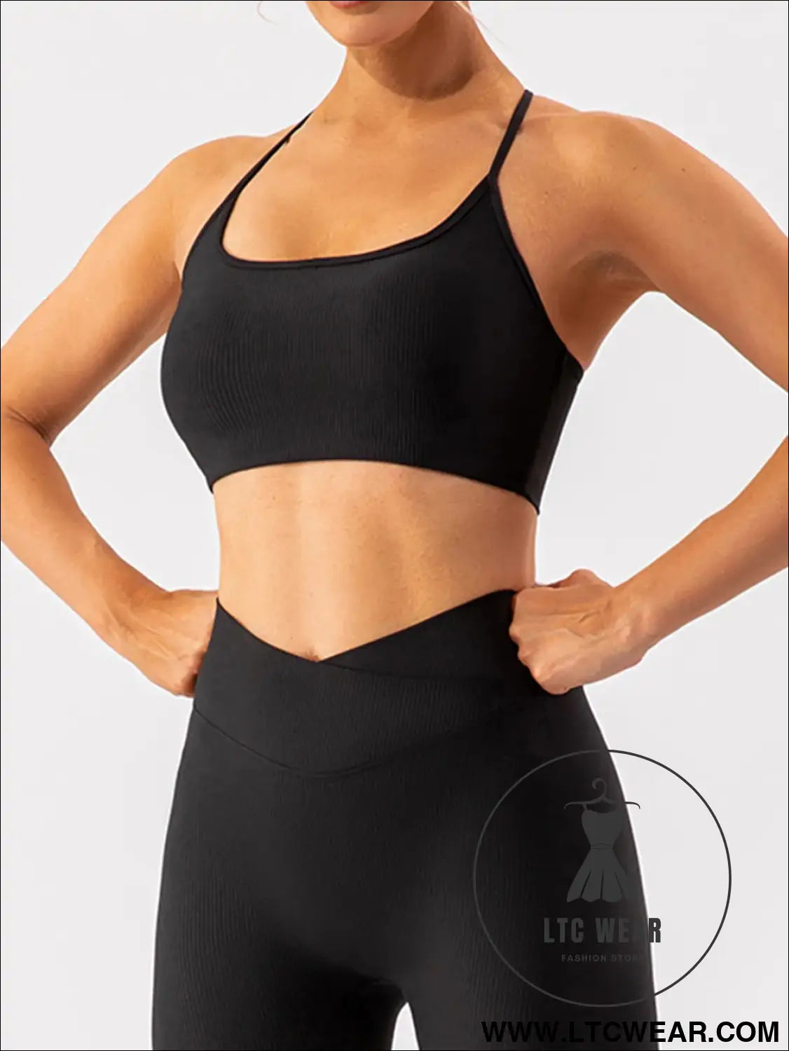 Quick drying yoga clothes for training and running sports underwear
