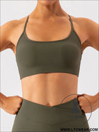 Quick drying yoga clothes for training and running sports underwear