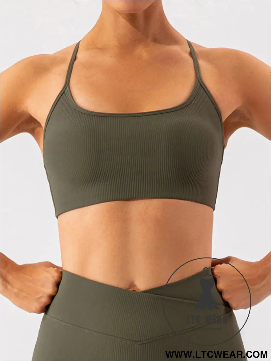 Quick drying yoga clothes for training and running sports underwear