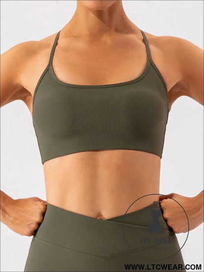Quick drying yoga clothes for training and running sports underwear