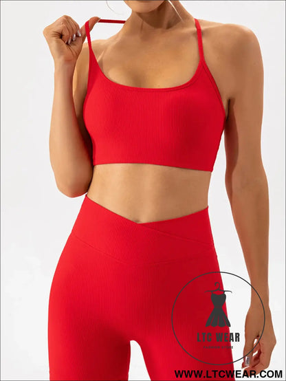 Quick drying yoga clothes for training and running sports underwear