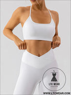 Quick drying yoga clothes for training and running sports underwear