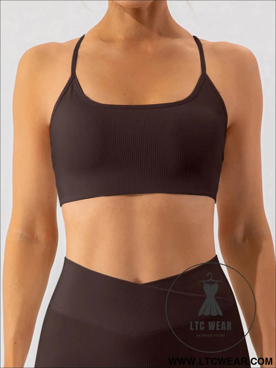 Quick drying yoga clothes for training and running sports underwear