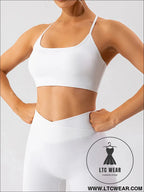 Quick drying yoga clothes for training and running sports underwear