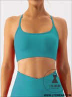 Quick drying yoga clothes for training and running sports underwear
