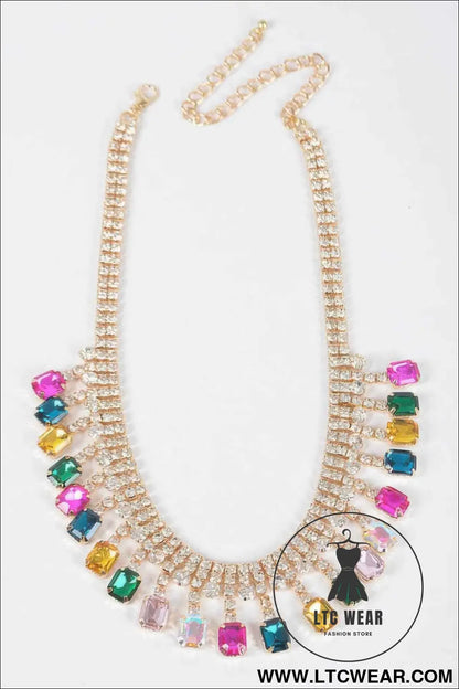 Rhinestone Choker