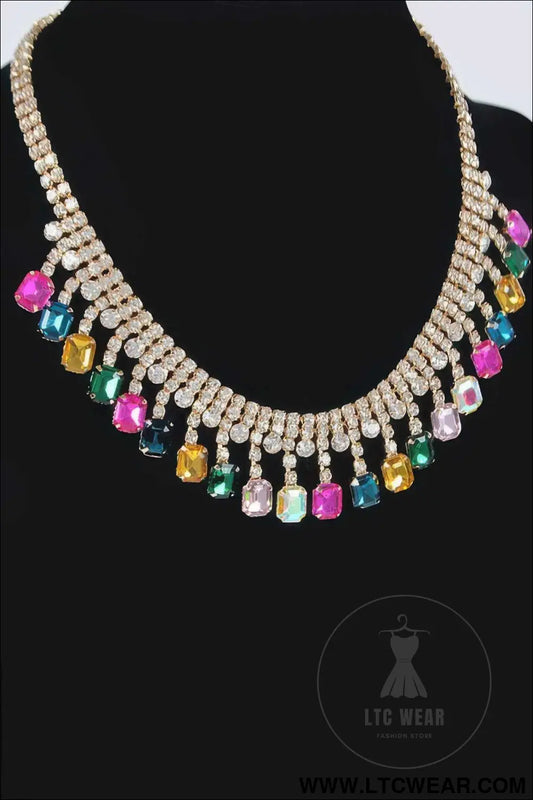 Rhinestone Choker