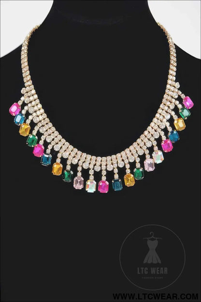 Rhinestone Choker