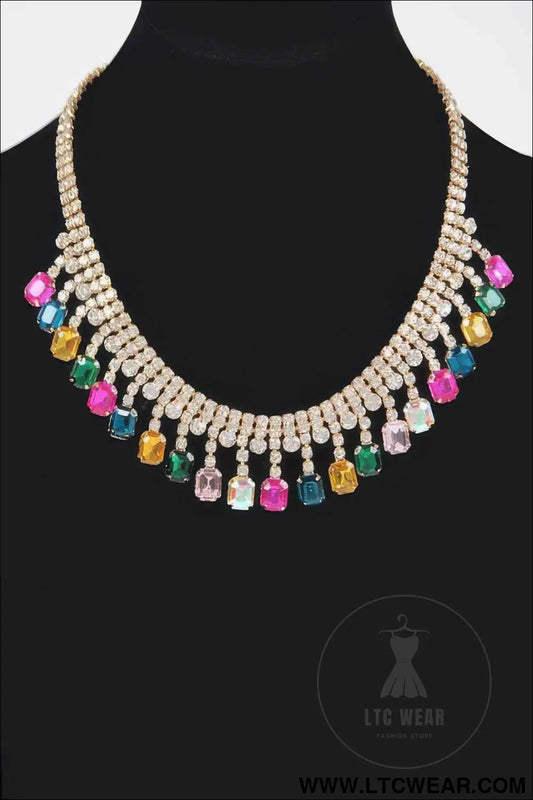 Rhinestone Choker