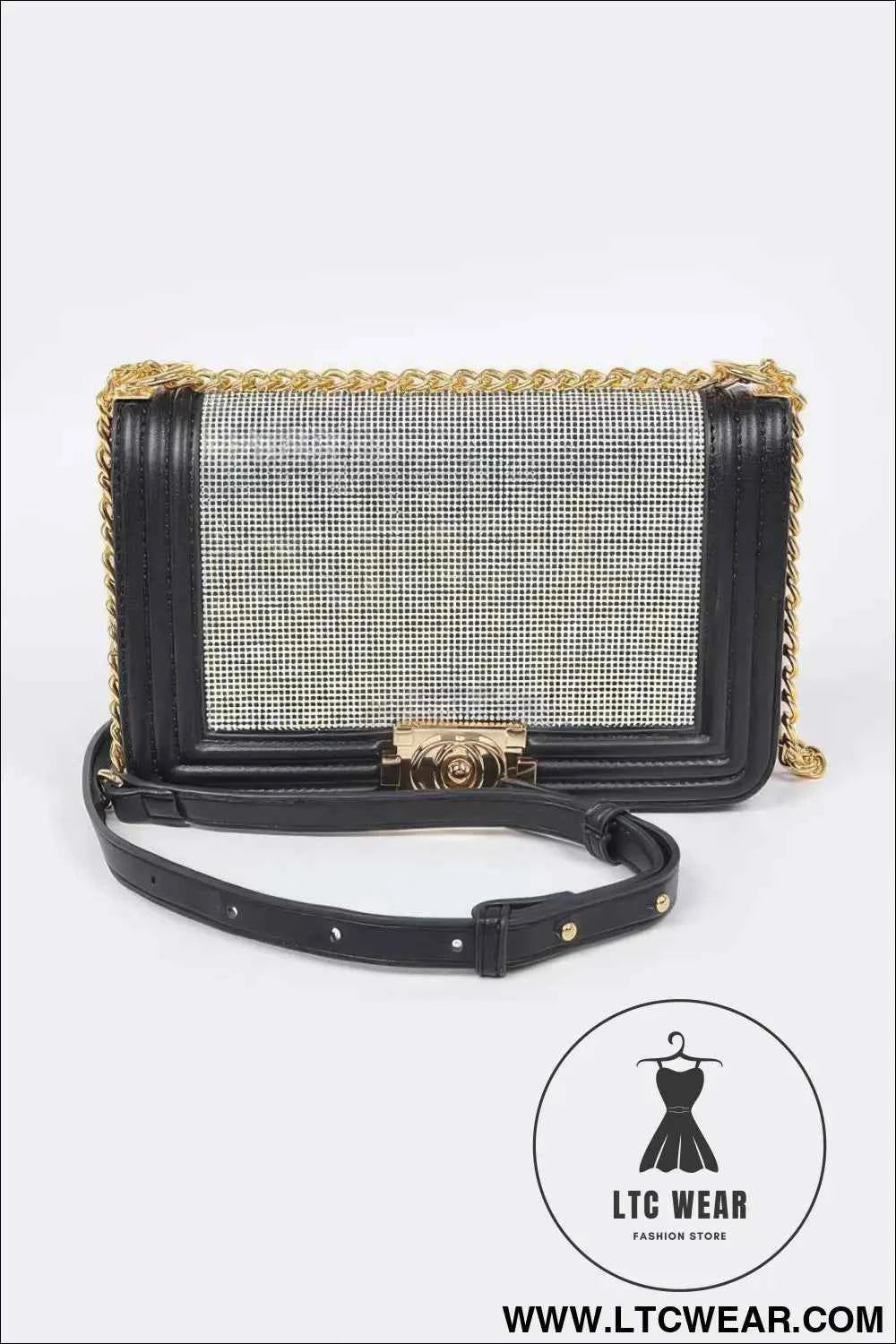 Rhinestone Crossbody Bag