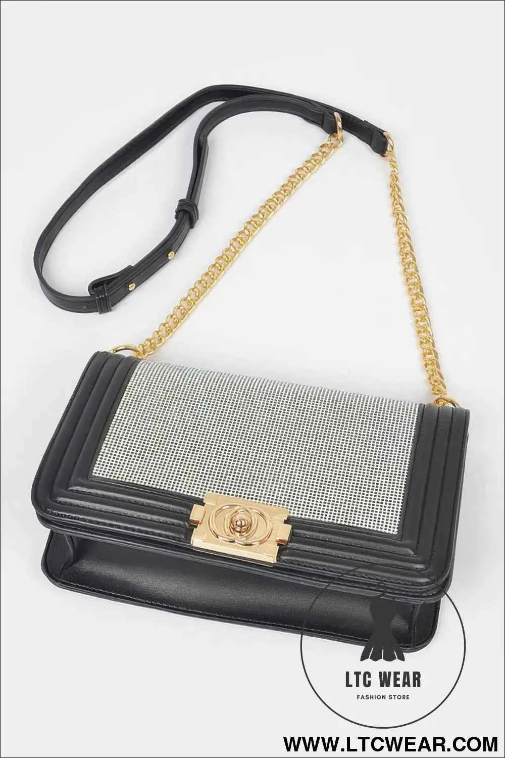 Rhinestone Crossbody Bag