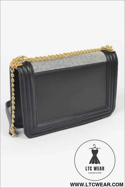 Rhinestone Crossbody Bag