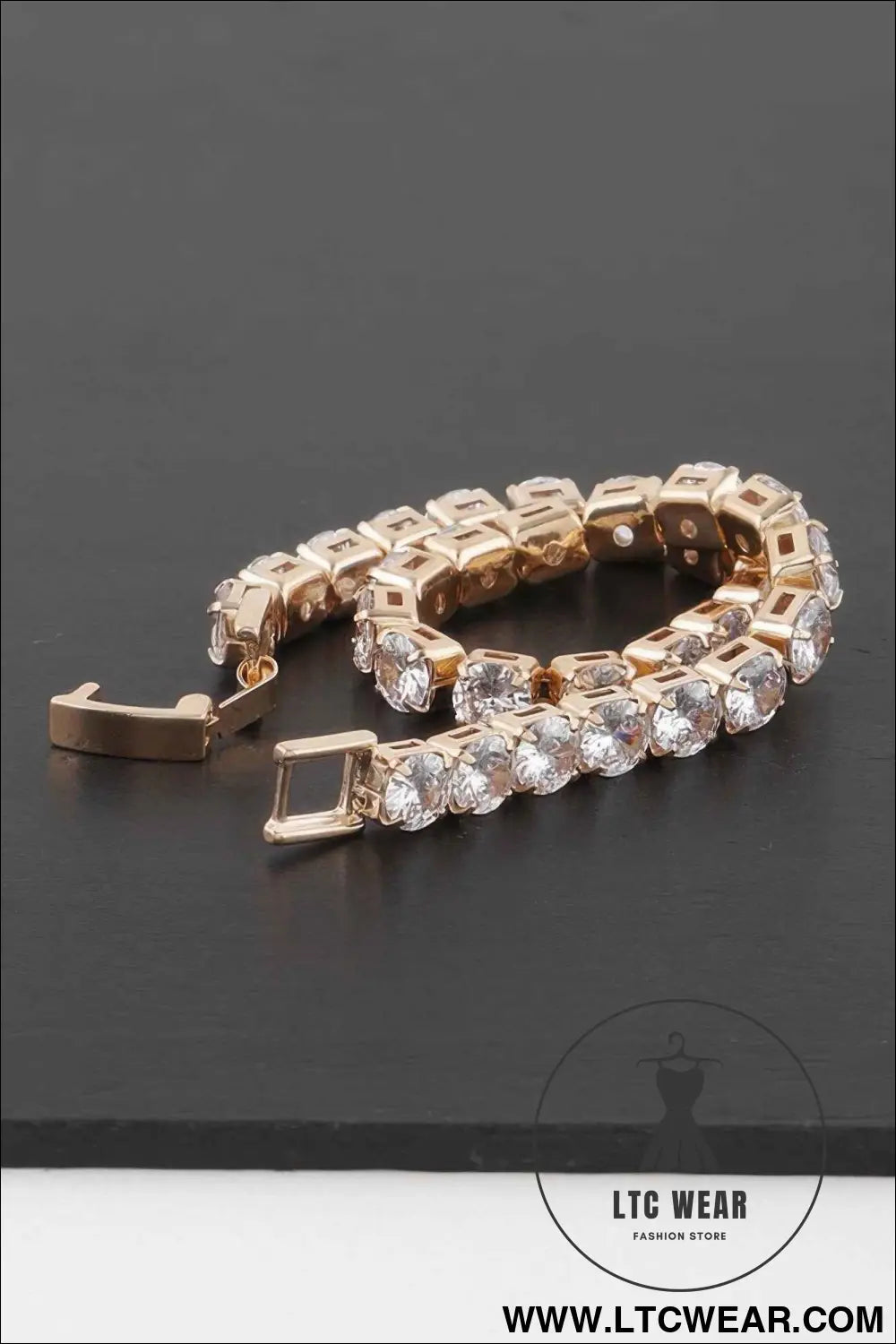 Rhinestone Cuff Bracelet