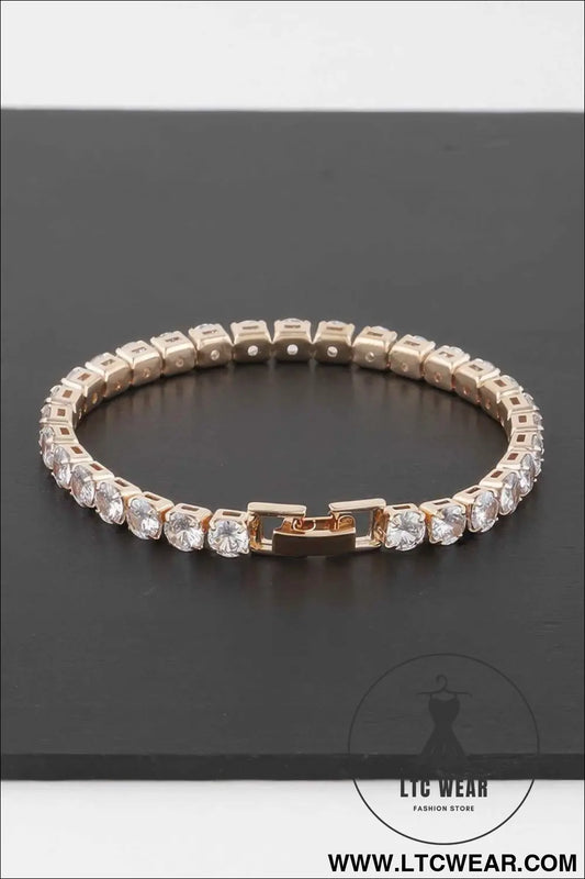 Rhinestone Cuff Bracelet