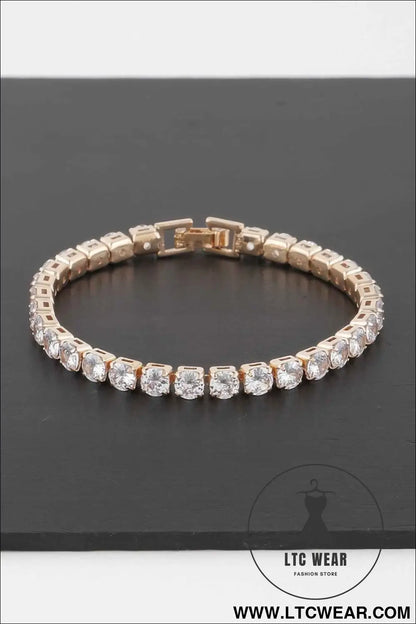 Rhinestone Cuff Bracelet