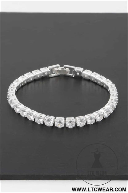Rhinestone Cuff Bracelet