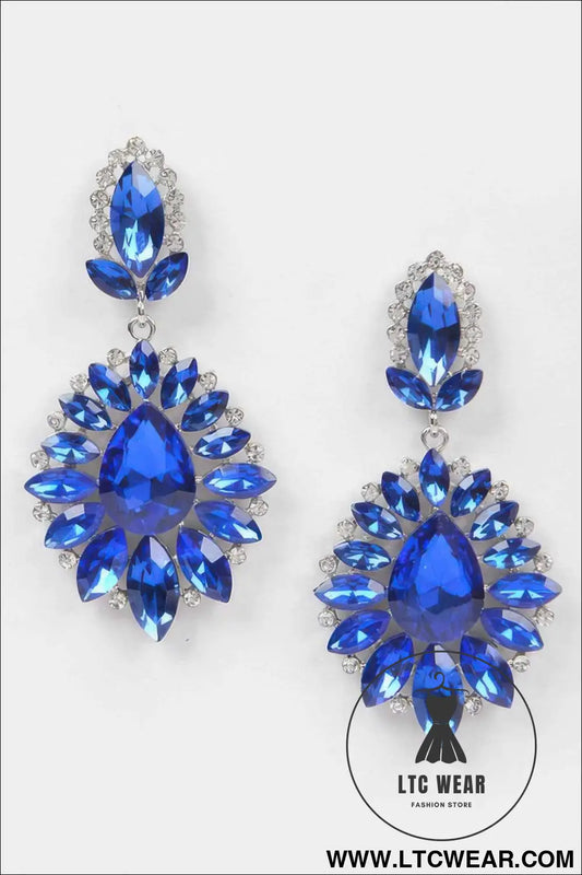 Rhinestone Dangle Earring