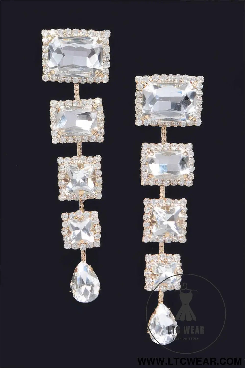 Rhinestone Earring