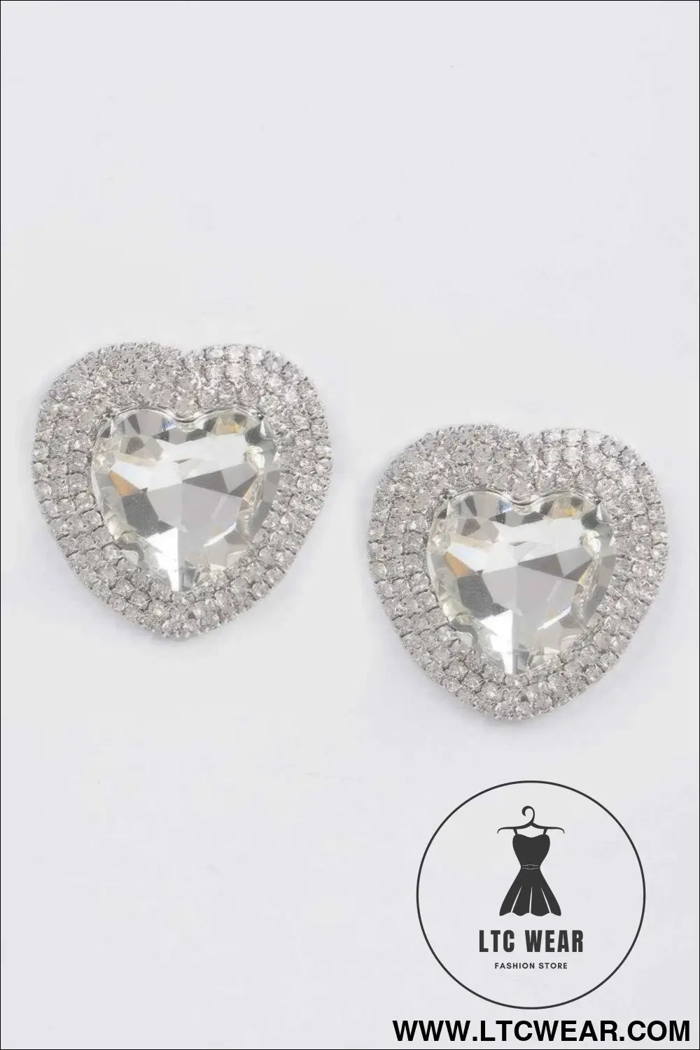 Rhinestone Stud Earring