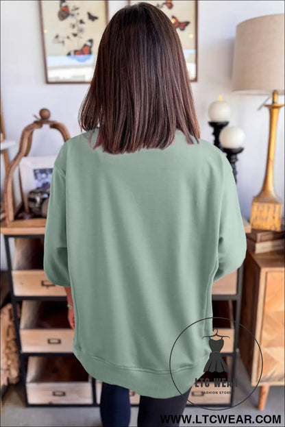Sachet Pink Solid Color Floral Patched Half Sleeve Tunic Top - L.T.C Wear Online Fashion Store