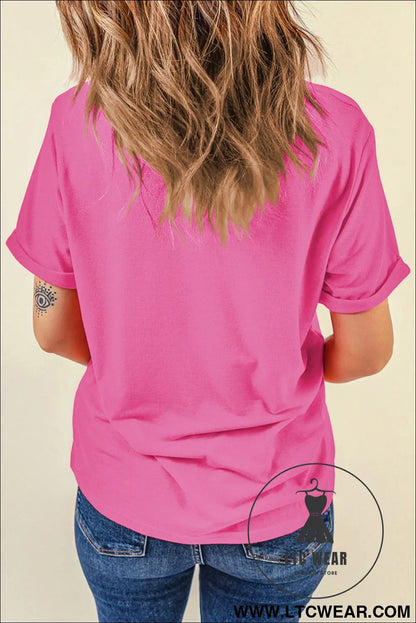 Sachet pink sunshine and coffee summer beachwear graphic tee - graphic tees