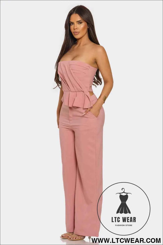 Sculpted Grace Two-piece Set