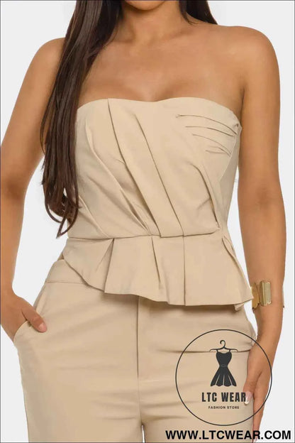 Sculpted Grace Two-piece Set