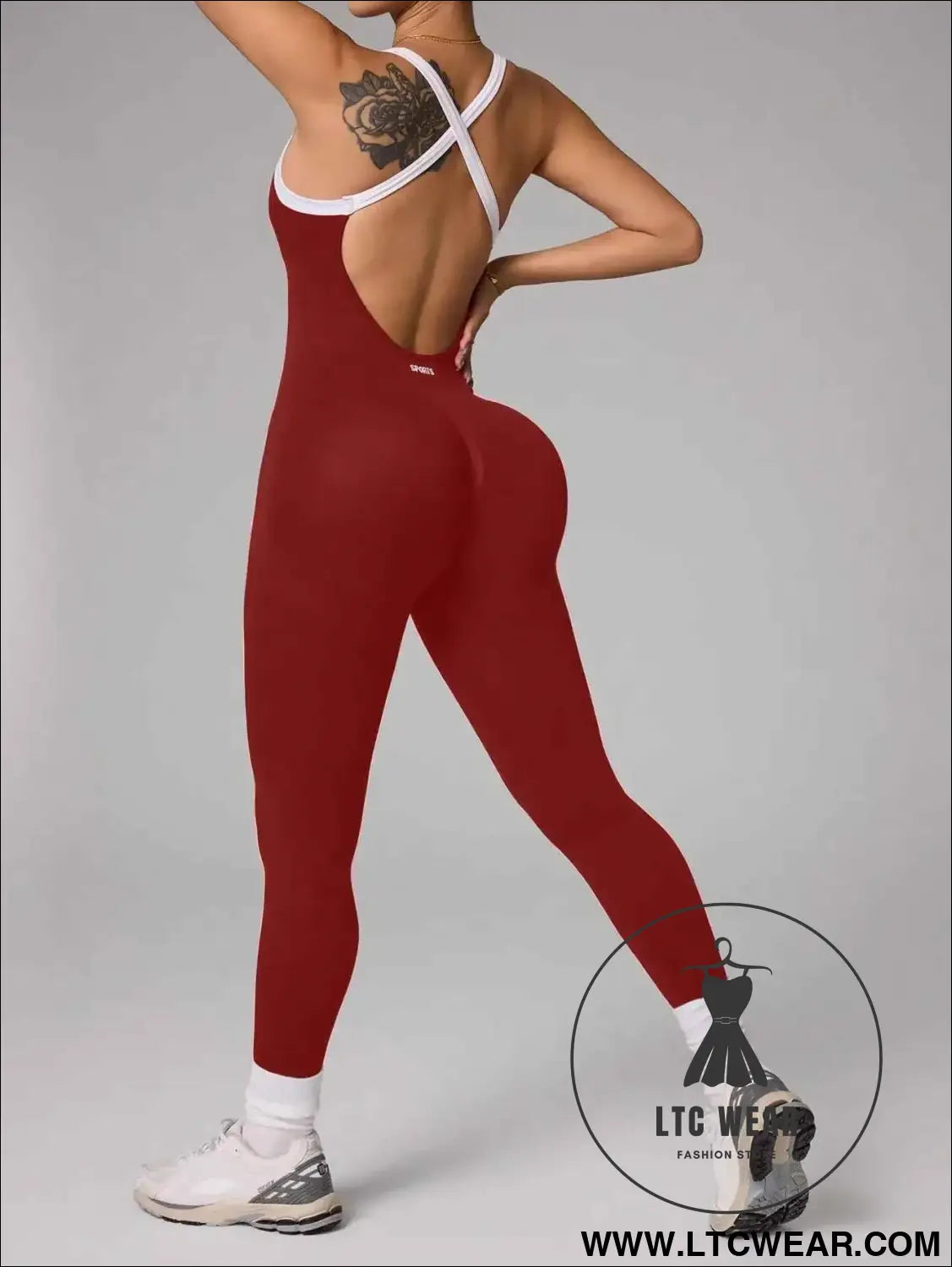 Seamless Yoga Jumpsuit: Quick-Dry Fitness Essential