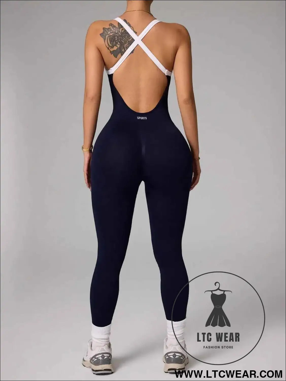 Seamless Yoga Jumpsuit: Quick-Dry Fitness Essential