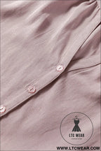 Sepia rose slit v neck ruffled loose blouse - blouses & shirts