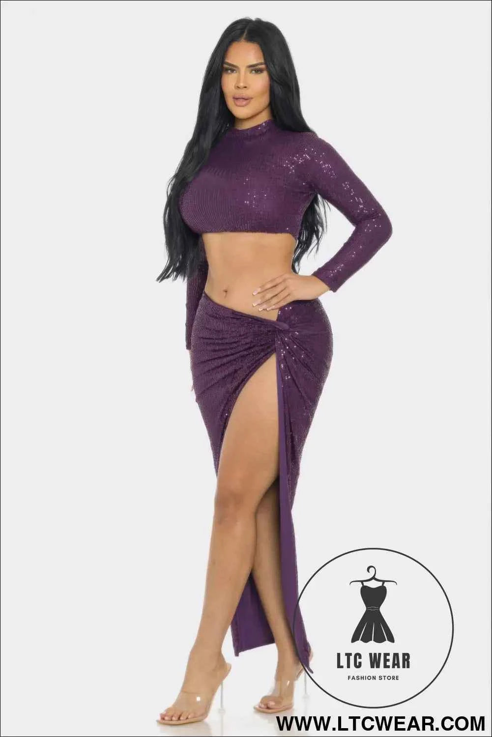 Sequence Top And Skirt Set