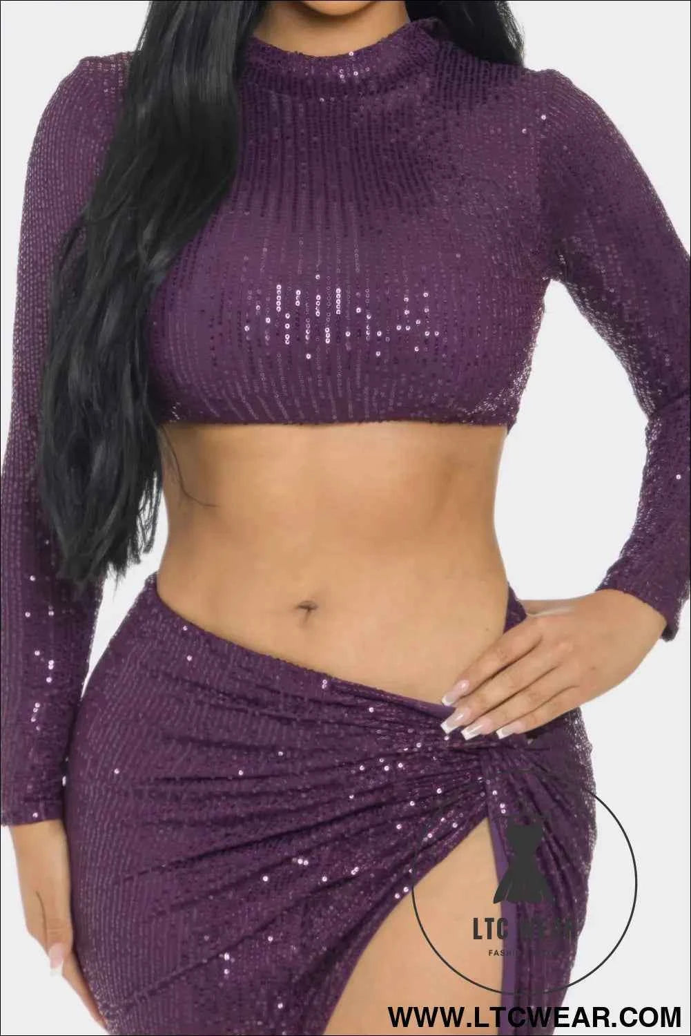 Sequence Top And Skirt Set