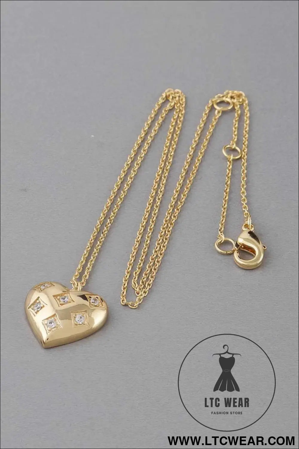 Shining Star Heart Necklace