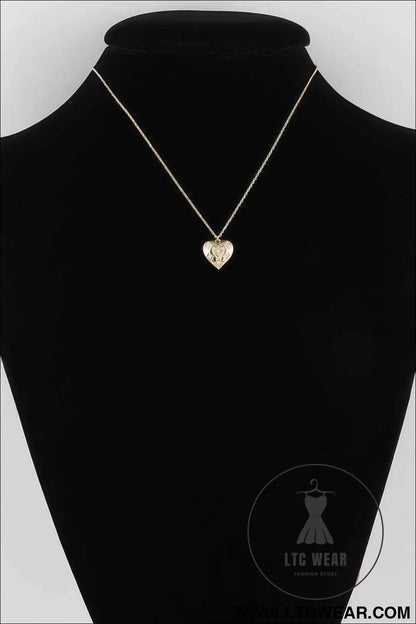 Shining Star Heart Necklace