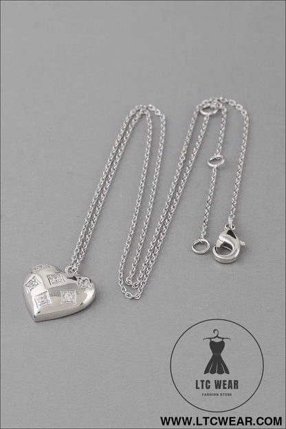 Shining Star Heart Necklace