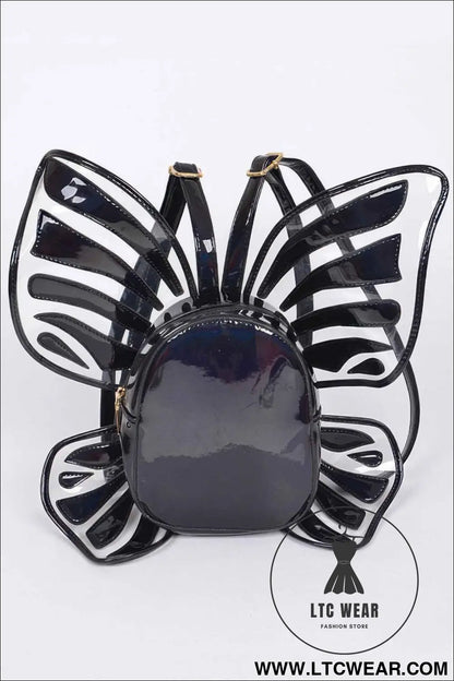 Shiny Butterfly Inspired Unique Backpack