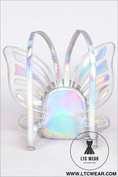 Shiny Butterfly Inspired Unique Backpack