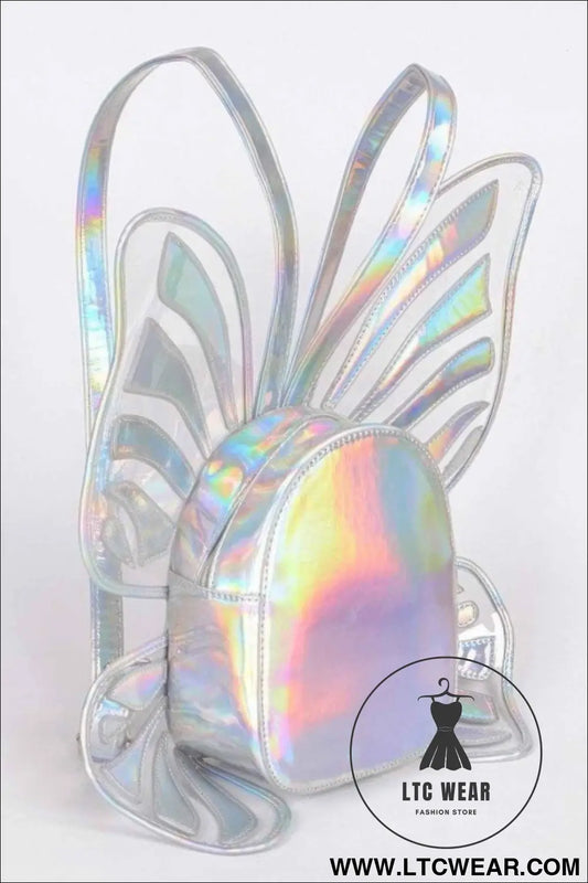Shiny Butterfly Inspired Unique Backpack
