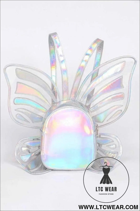 Shiny Butterfly Inspired Unique Backpack