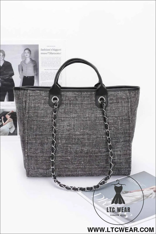 Simple Daily Shoulder Strap Tote Bag