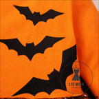Small and medium girls’ long-sleeved bat mesh dress