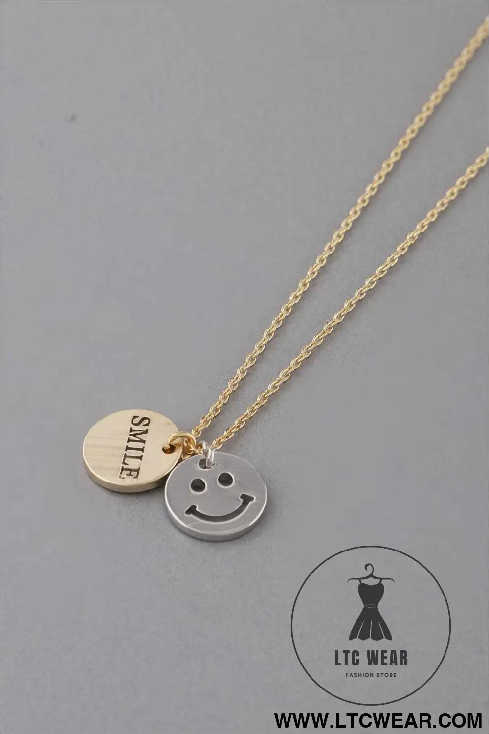 Smile Happy Face Necklace