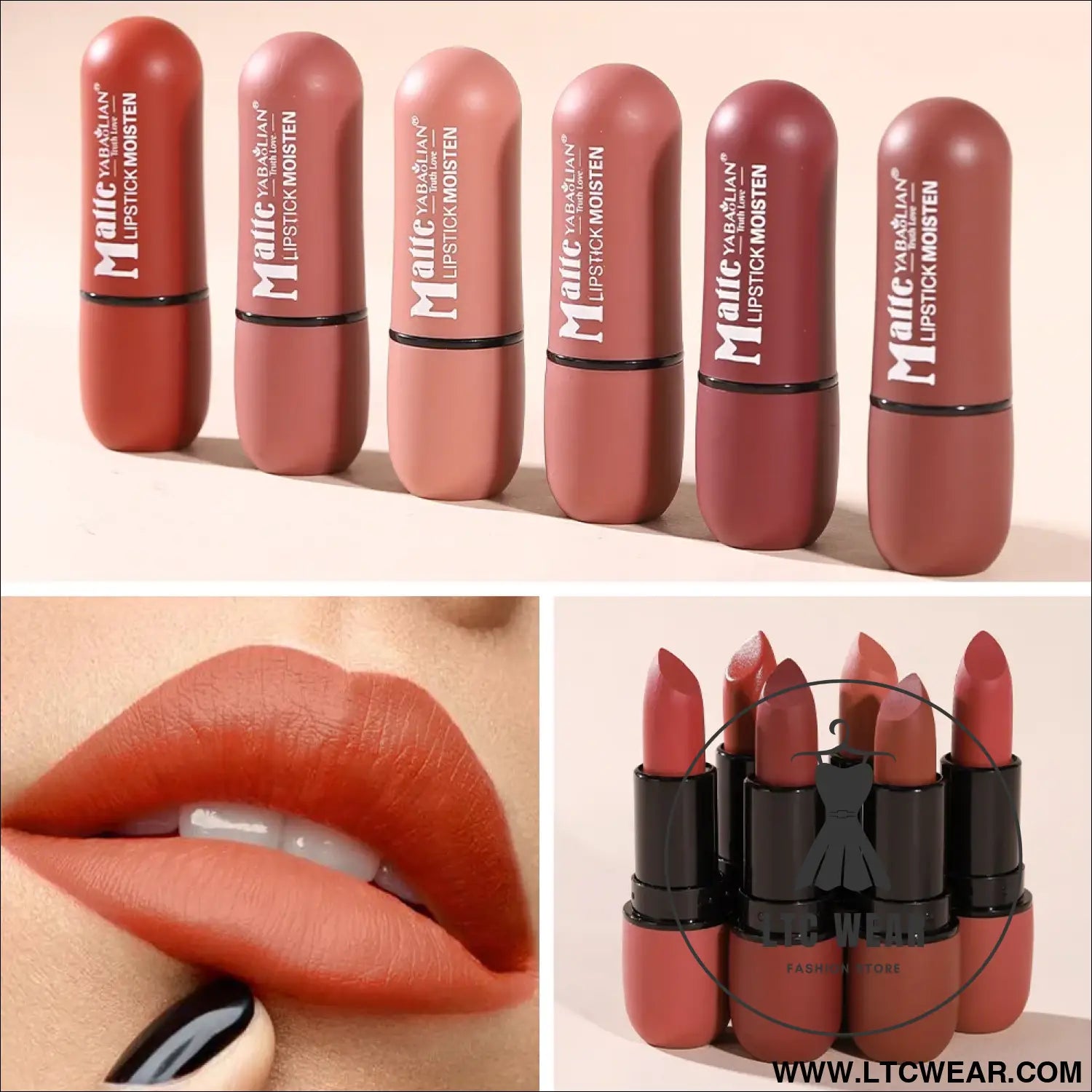 Smooth & Waterproof Matte Lip Color: 6 Stunning Options - L.T.C Wear Online Fashion Store