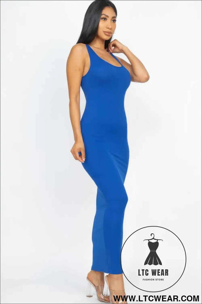 Solid Basic Maxi Dress