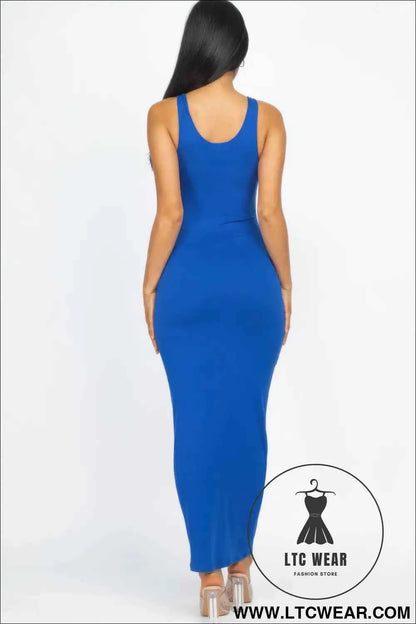 Solid Basic Maxi Dress