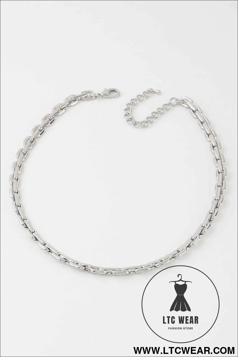 Solid Link Chain Necklace