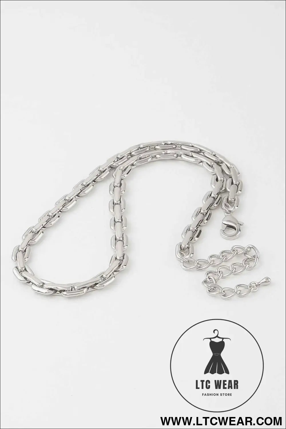 Solid Link Chain Necklace