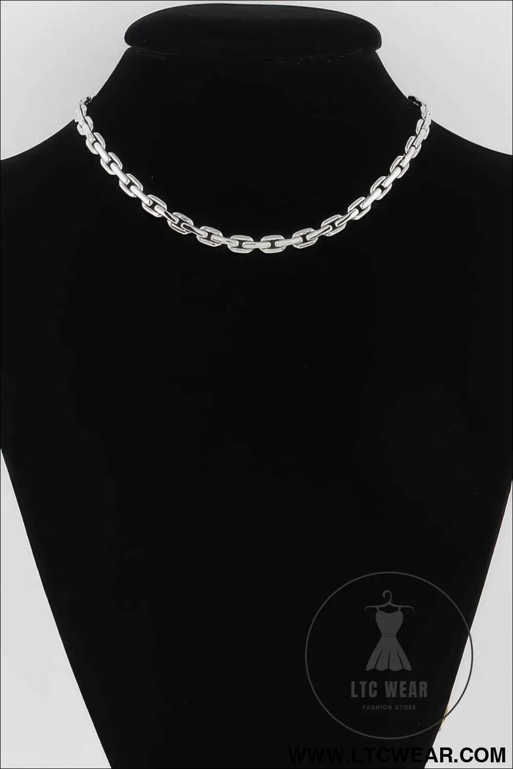Solid Link Chain Necklace