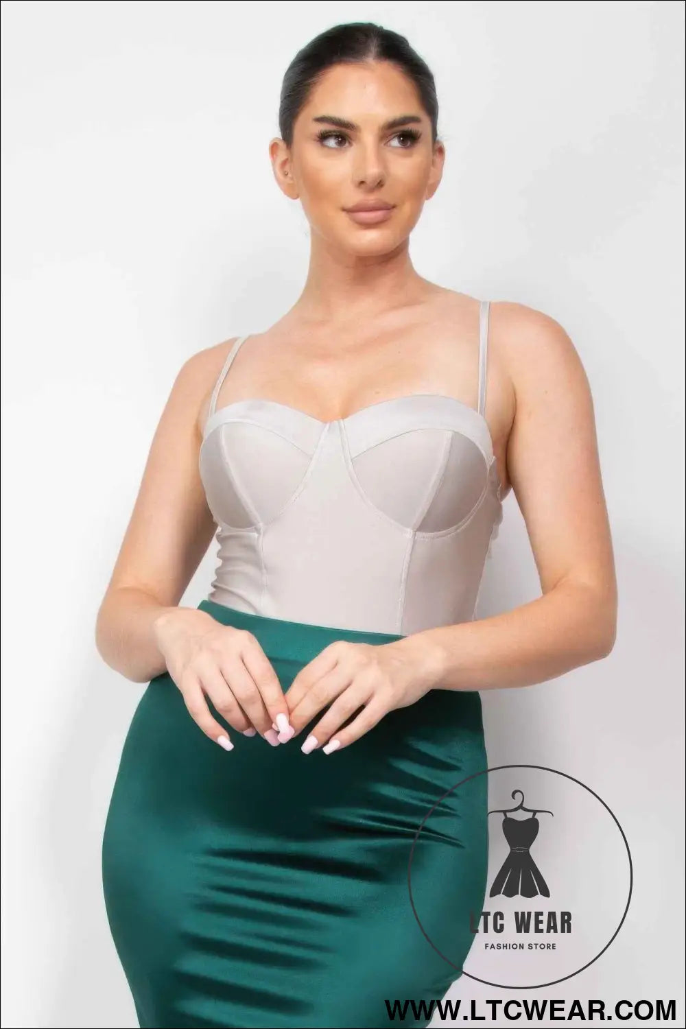 Solid Sweetheart Cami Bodysuit