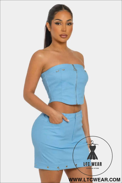 Space Girl Skirt Set
